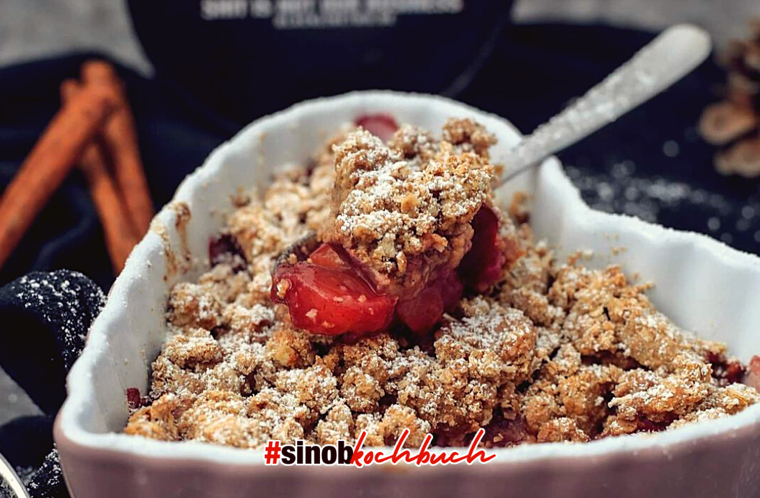 Pflaumen-Spekulatius-Crumble 