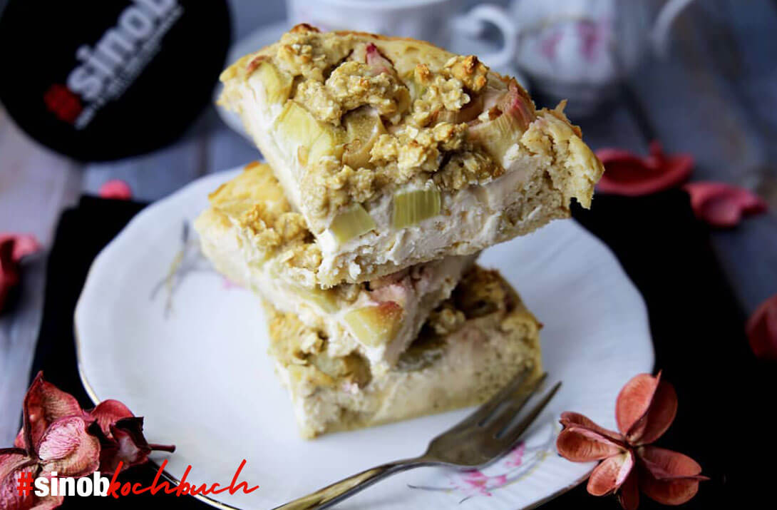 Rhabarber-Cheesecake