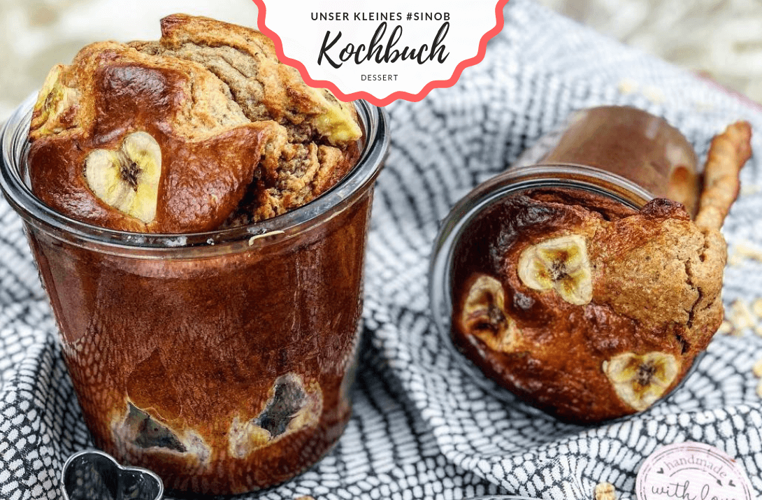Bananenbrot im Glas